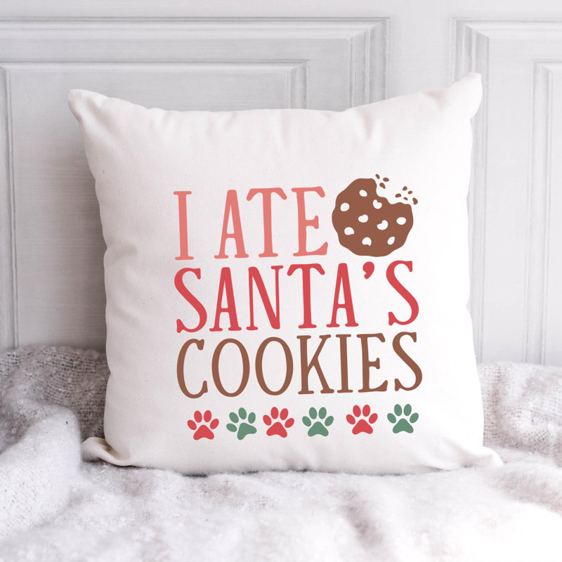 Christmas Dog - Throw Pillow Insert Included, 20" x 20"