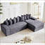 Nouveau canapé-lit modulaire surdimensionné New Arrived, canapé-lit convertible en forme de L avec huit coussins décoratifs-1414239634