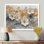 Berenice - Art mural floral