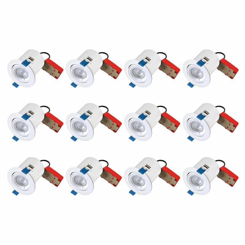 Muski 9.6cm Recessed Lighting Kit, White