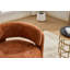 Fauteuil d'appoint moderne, fauteuil de salle à manger en tissu Boucle-133094843-133094838-133094845