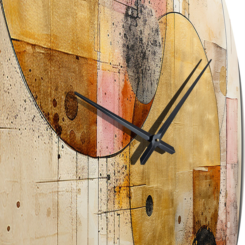 Horloge murale moderne Escape To Serenity, Grand
