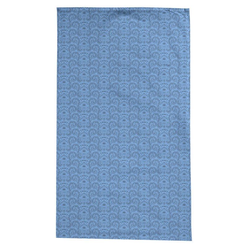 Leffel Geometric Tablecloth, Blue