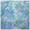 Tapisserie murale texturée feuilles bleues - Décoration murale feuilles