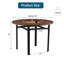 Table de salle à manger 42 po Mid-Century-133415911