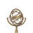Brass Metal Compass Educational/Geographic Earth Gold Globe