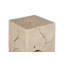 Piédestal en teck, carré, finition avoine, LG-683198675