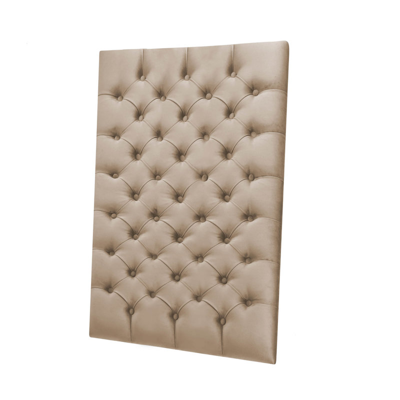Luczak Upholstered Headboard, 100 x 45 cm, Latte