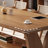 Brown Rectangular Solid Wood desk-1015654462