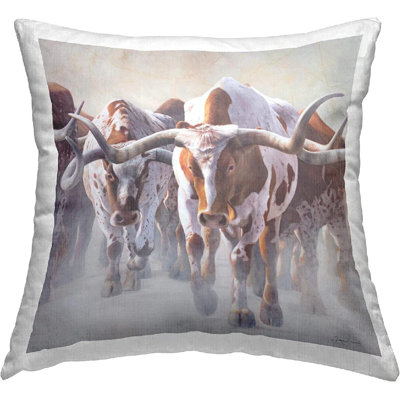 Polyester Throw Square Pillow Cover & Insert