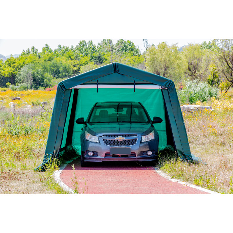 Portable Steel Frame Storage Shed Carport