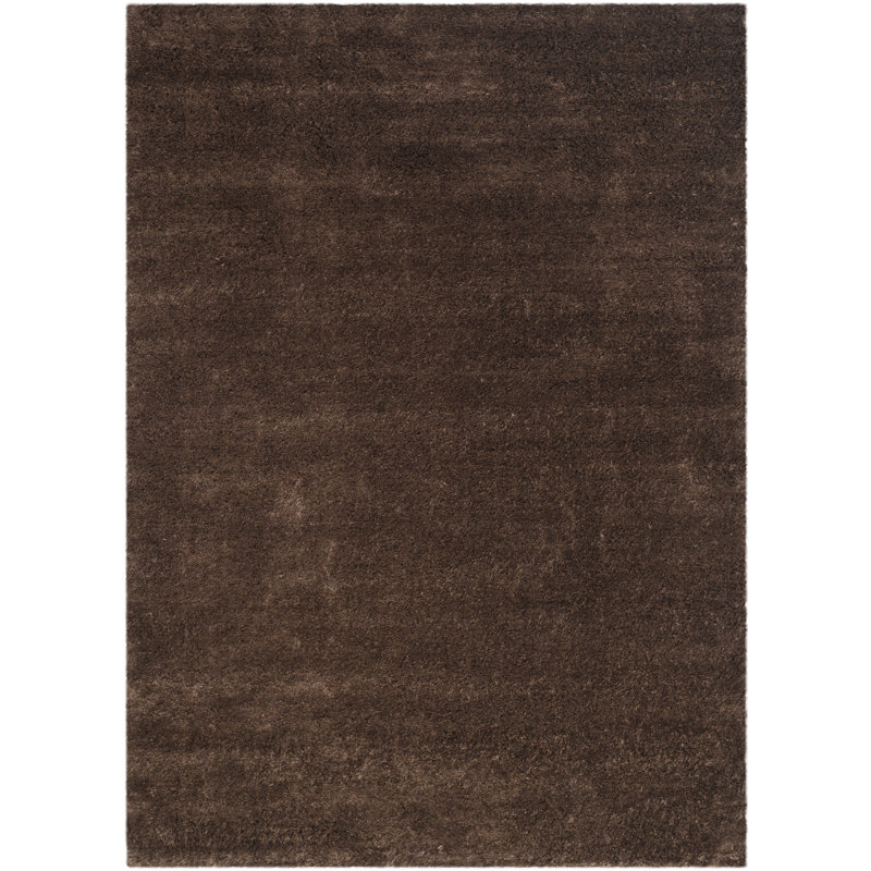 Greenough Solid Colour Hand Woven 160cm X 229cm Area Rug, Rectangle 160 x 229 cm