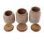 Ensemble de 3 pots de cuisine et pots de rangement