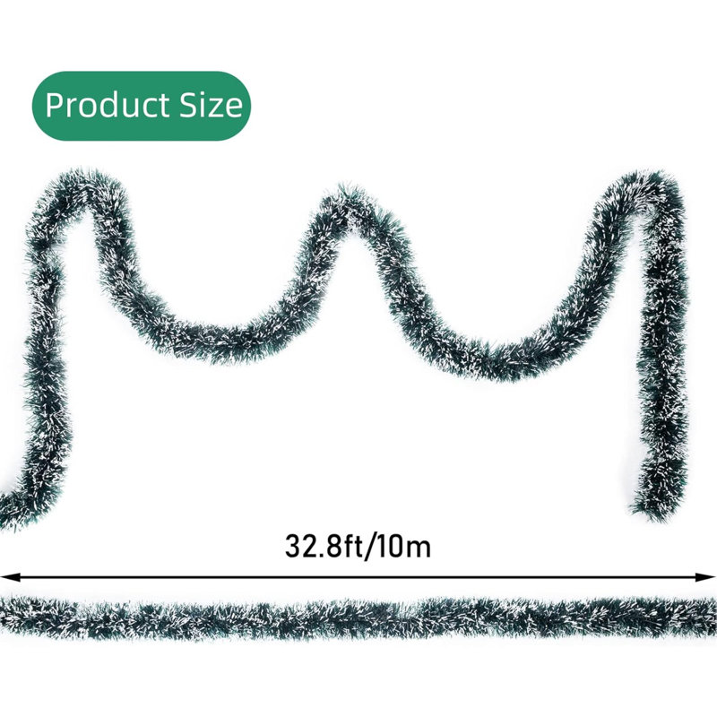 Jenning Polyvinyl Chloride (PVC) 6.92cm Tinsel