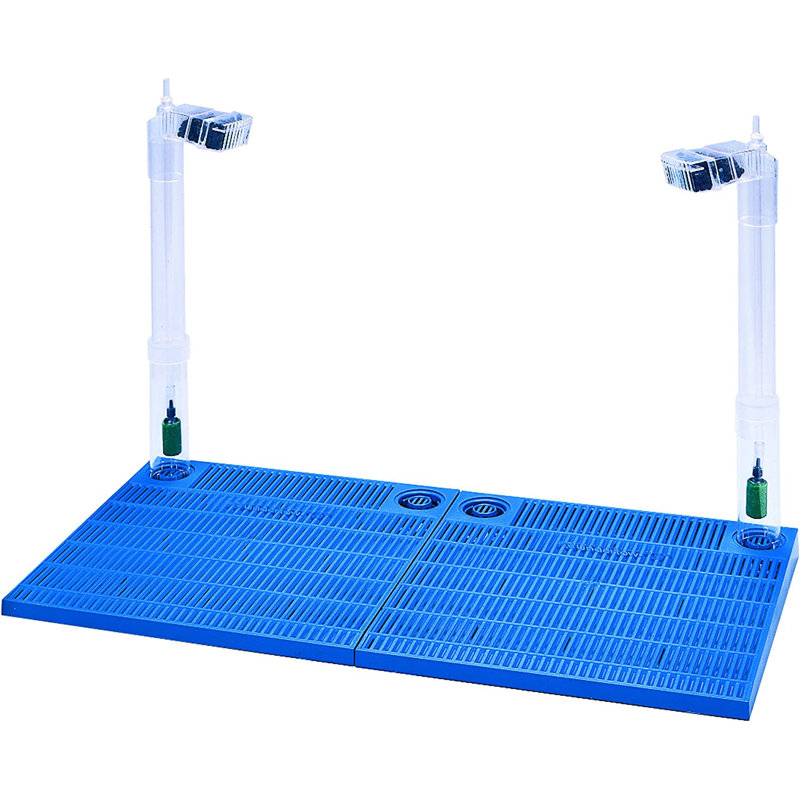 Filtre pour aquarium sous-gravier transparent transparent pour réservoirs de 40 à 55 gallons