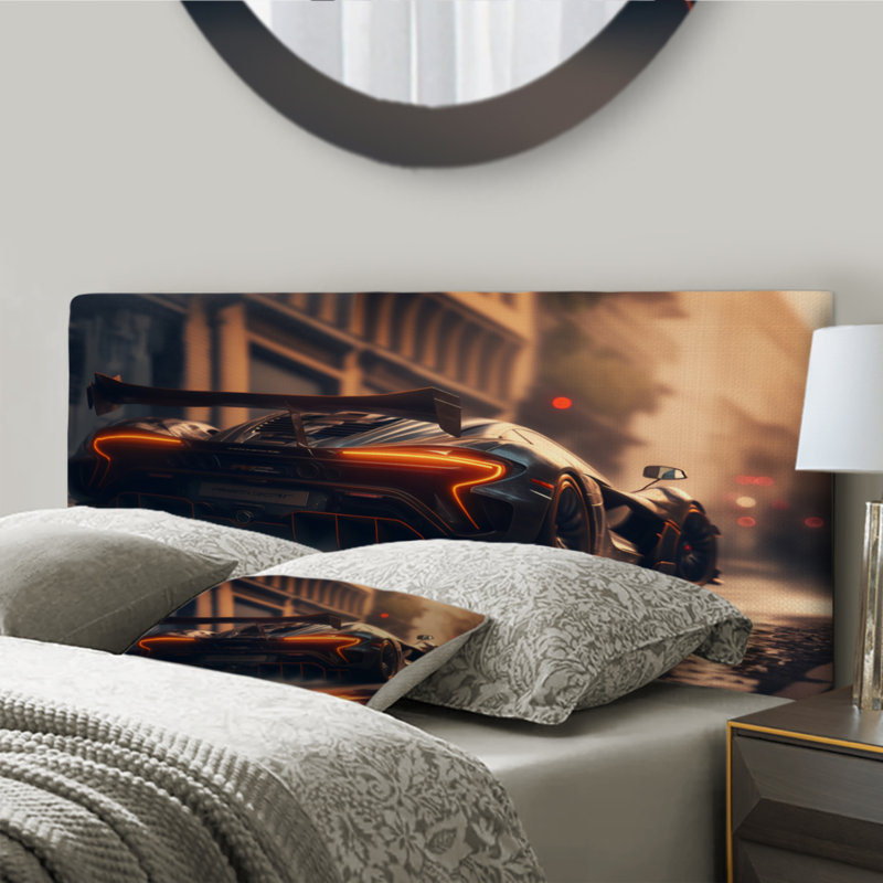 Tête de lit tapissier Kavilash - Cars, Grand