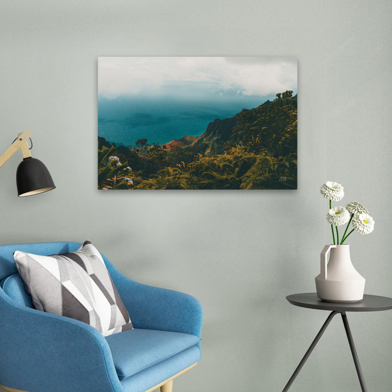 Beauté contemporaine et balnéaire d'Hawaï, H 24 po x l 16 po