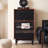 Retro solid wood  sideboard