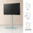 Abbing TV Foor Stand With Swivel Mount Height Adjustable For 32 To 60 Inch TV-66304261