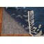Tapis abstrait marocain indien 5 x 8