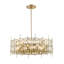 Lustre géométrique 9 lumières façon bougie-1750326801
