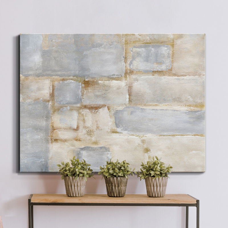 Terrazza I - reproduction sur toile tendue, H 18 po x l 12 po x P 1 po