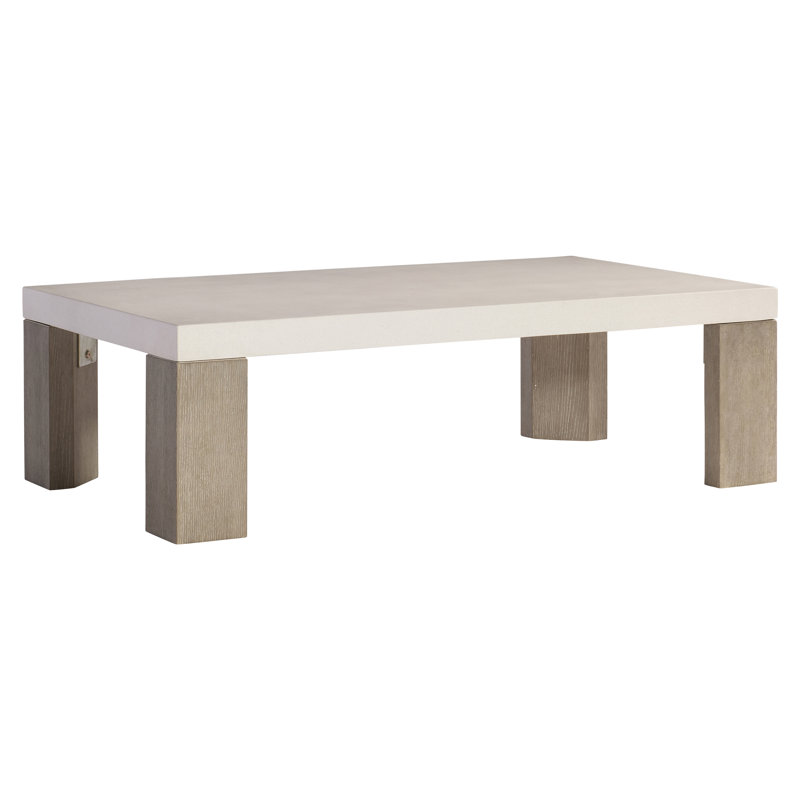 Lorenzo Solid Wood Coffee Table, 16" H x 52" L x 30" W