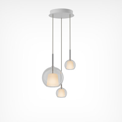 Glo Round Chandelier Pendants