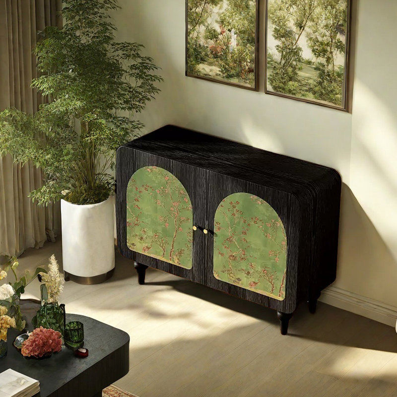 Armoire pastorale multifonctionnelle, Noir