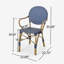 CHAISE BISTRO PANC FRENCH (ensemble de 2)