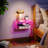 Acrylic Floating Nightstand, Bedside Table, Nightstand Shelf Wall Mounted Bedside Shelf-513017112