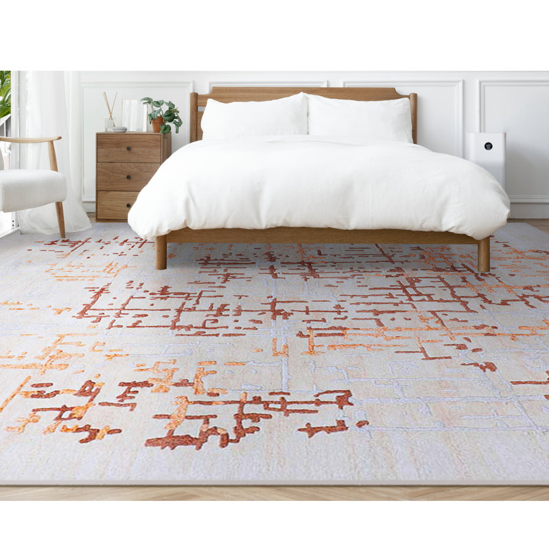 Abstract Area Rug, Rectangle 3' x 5'1"