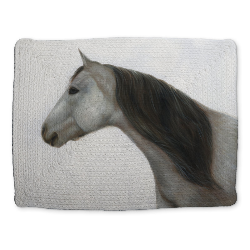 Napperon Winter Horse