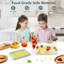 Paquet de 2 mini plateaux à glaçons avec couvercles - Faites de petits cailloux ronds et de la glace à pépites écrasées pour les cocktails, le café glacé, les smoothies et plus encore! Parfait pour le congélateur, convient aux tasses et gobelets 