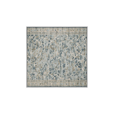 Machine Washable Gray Area Rug