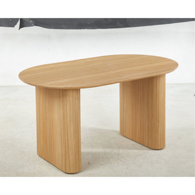 End Table For Coffee, Extensible Dining And Office, Oak, Unique Craft Details Office Table, Comfortable, Stable Inventory Provision