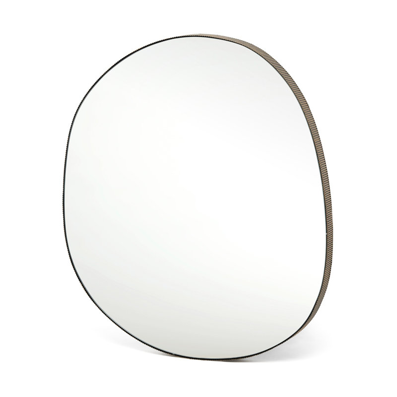 Camille Organic Mirror - Gilded Brass