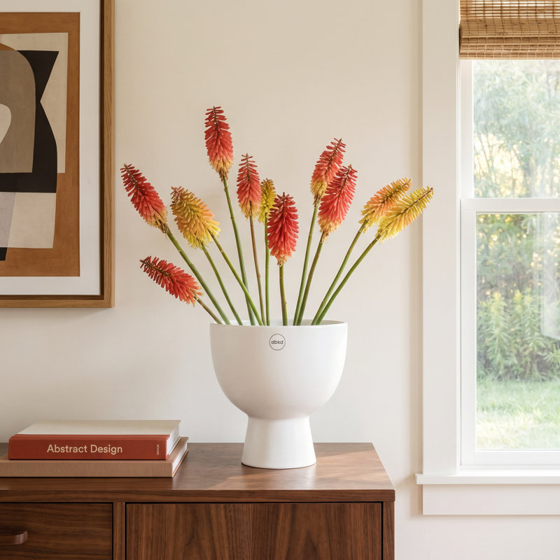 Figure Vase, White