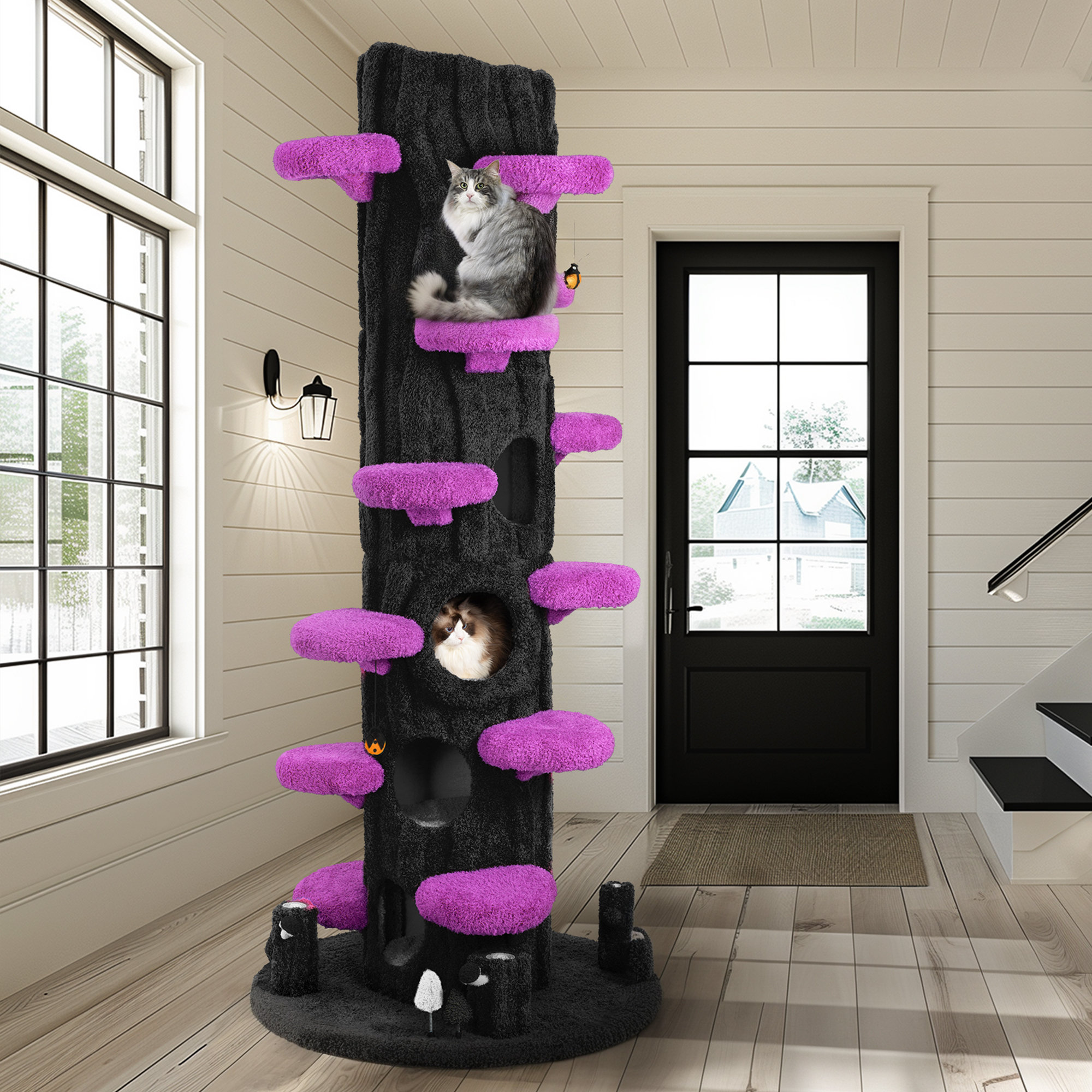 Archie Oscar™ Garber H Christmas Cat Tree for Large Cats