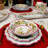 Christmas Gatherings Set of 4 Dinner Plate 11"