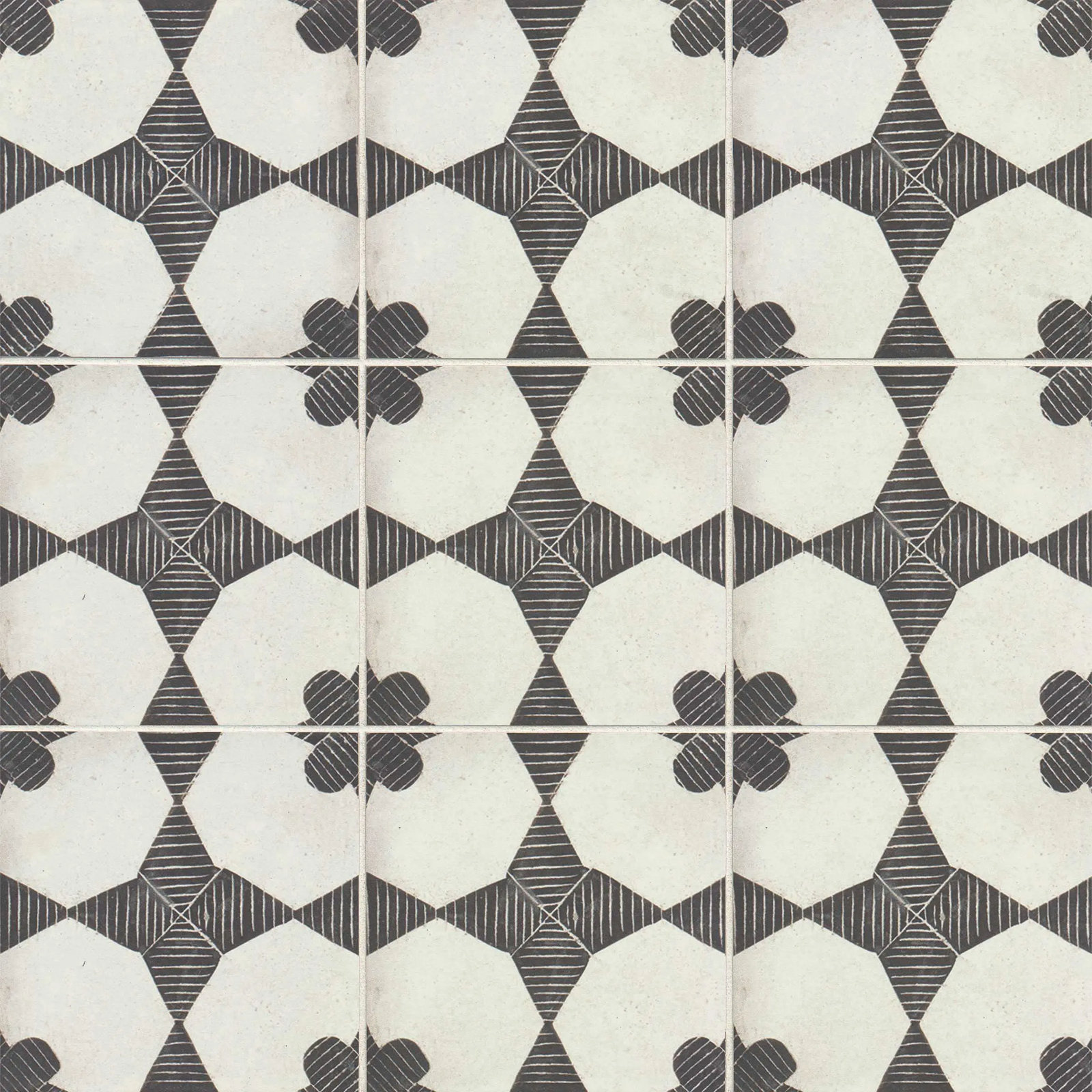 Enchante Decorative 8" x 8" Porcelain Field Tile in Moderno
