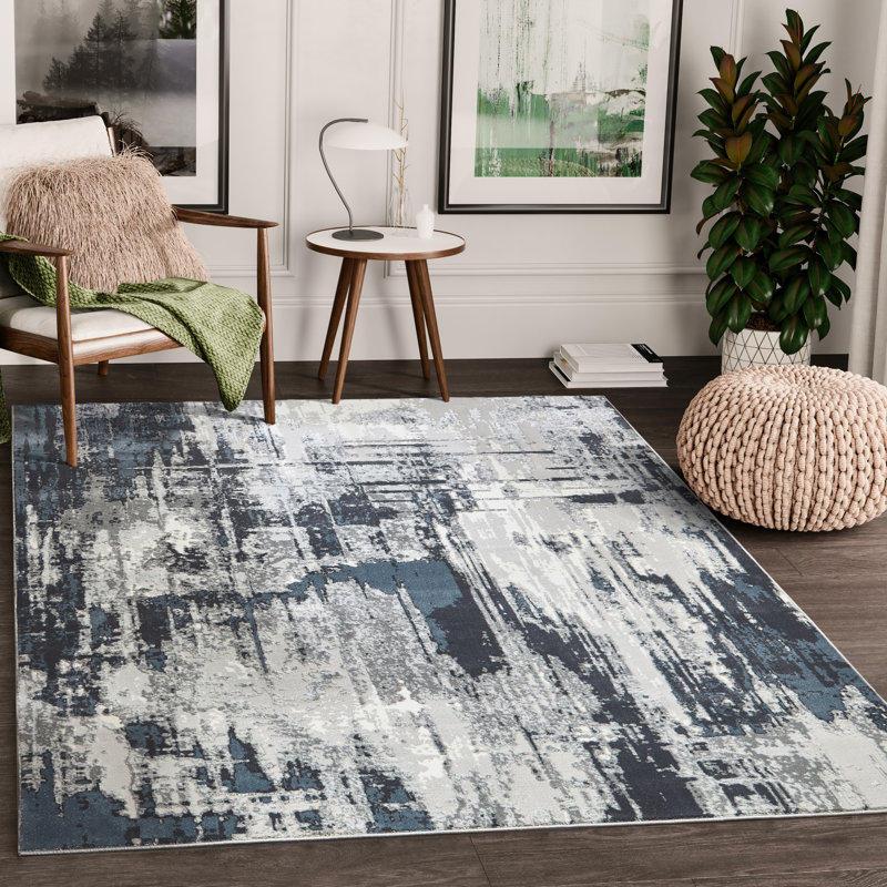Roxane Abstract Indoor Rug, Rectangle 4' x 6'