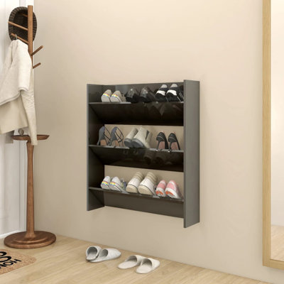 9 Pair Flip Down Shoe Storage