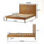 Lit plateforme en bois massif Cohron-113432508-113432510
