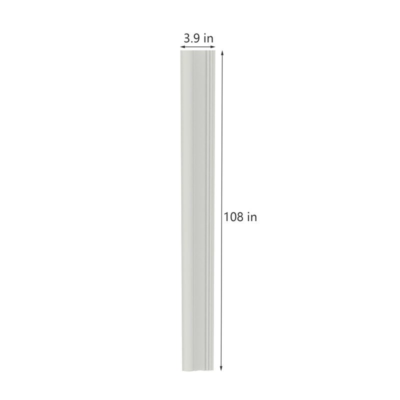 Garniture de porte en panneau de fibres à densité moyenne de haute qualité de 106 x 4 x 0,7 po Fixturedisplays® - délai de livraison de 90 jours 22207