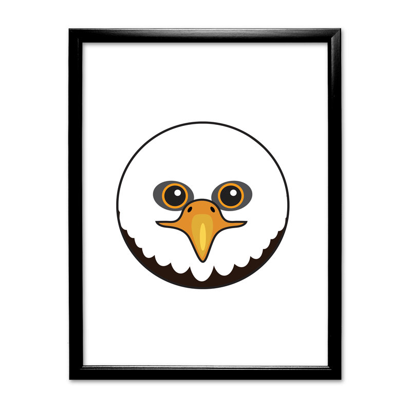 Single Picture Frame Print, Black