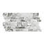 20Pcs Self-Adhesive Wall Tile Stickers with Marble Effect-1115929420