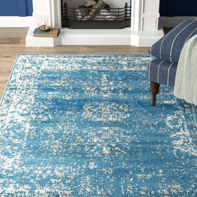 Tapis oriental bleu Brandt