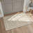 Kaleido Geometric Machine Washable Beige Indoor Area Rug with Non-Slip Backing-1094387178