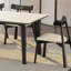 Table et chaise de salle à manger moderne et haut de gamme-106230239